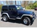 2000 Patriot Blue Pearl Jeep Wrangler Sport 4x4  photo #5