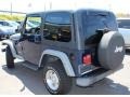 2000 Patriot Blue Pearl Jeep Wrangler Sport 4x4  photo #10