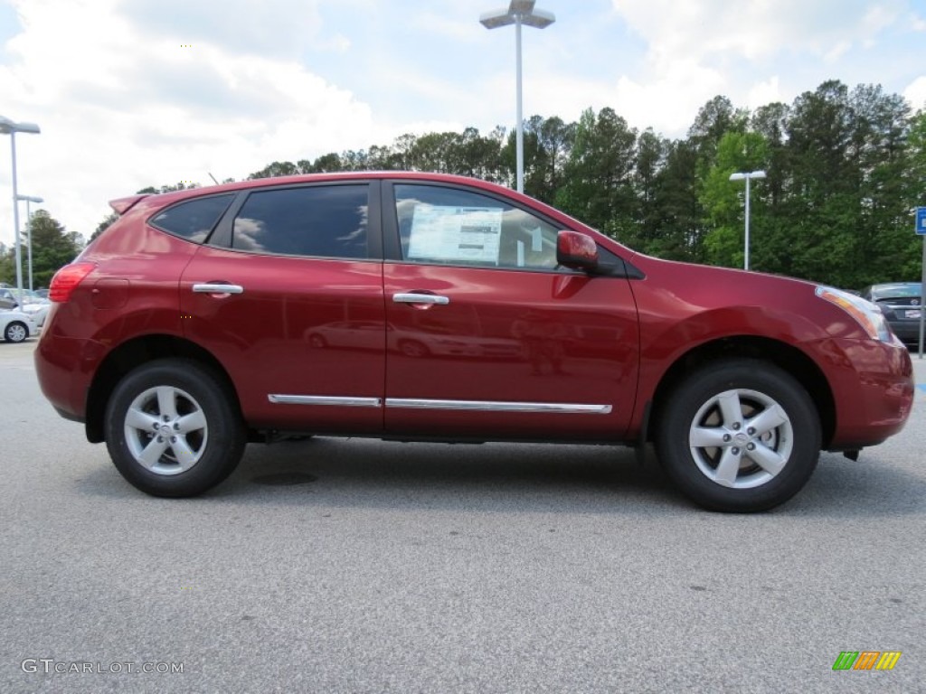 2013 Rogue S Special Edition - Cayenne Red / Gray photo #6