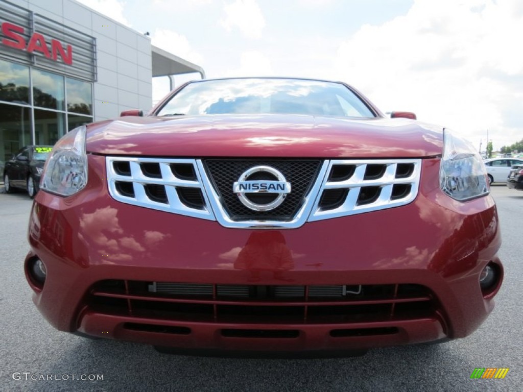 2013 Rogue S Special Edition - Cayenne Red / Gray photo #8