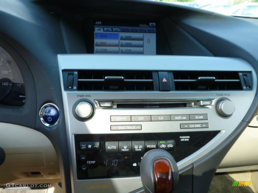 2010 Lexus RX 450h AWD Hybrid Controls Photo #80878105