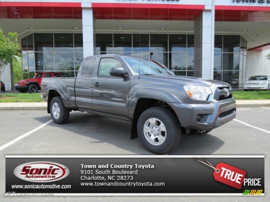 2013 Tacoma Prerunner Access Cab - Magnetic Gray Metallic / Graphite photo #1