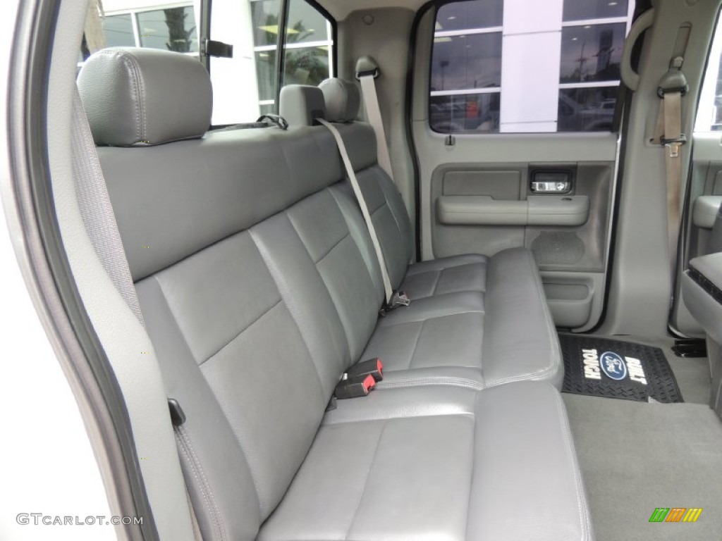 2006 F150 XLT SuperCrew 4x4 - Silver Metallic / Medium/Dark Flint photo #7
