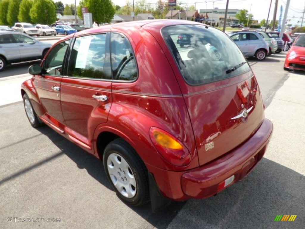2005 PT Cruiser Touring - Inferno Red Crystal Pearl / Black photo #5
