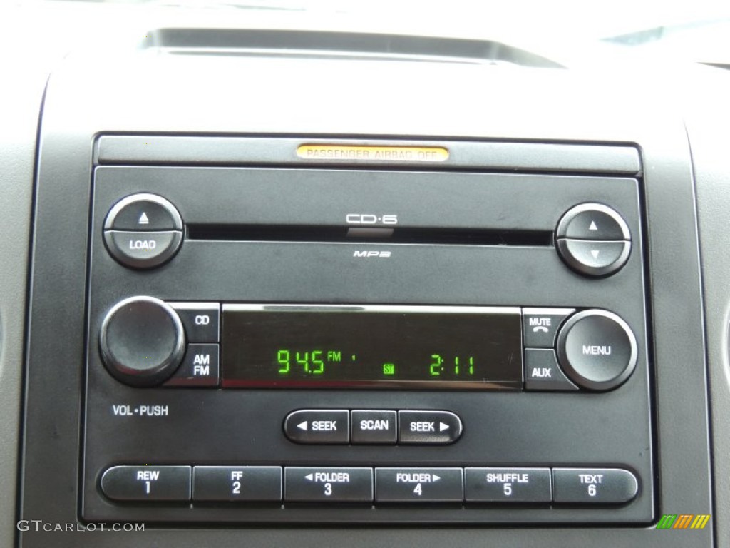 2006 Ford F150 XLT SuperCrew 4x4 Audio System Photos