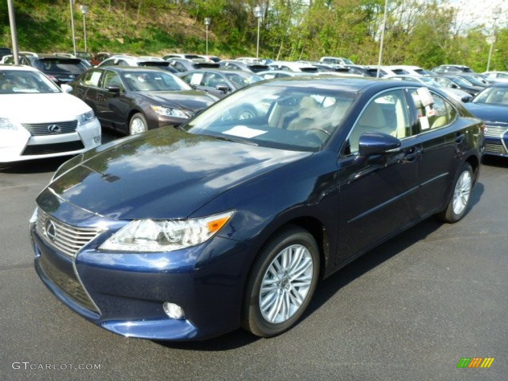 Deep Sea Blue Mica 2013 Lexus ES 350 Exterior Photo #80879198