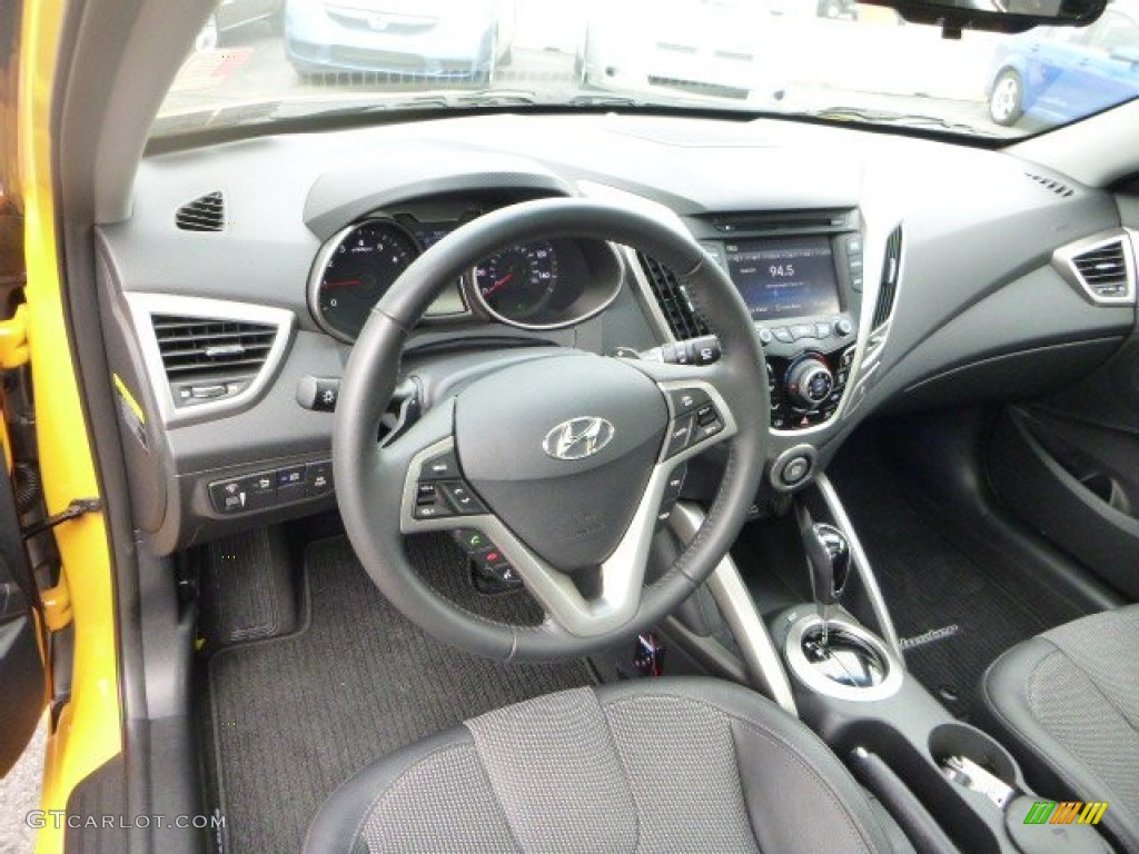 2012 Veloster  - 26.2 Yellow / Gray photo #12