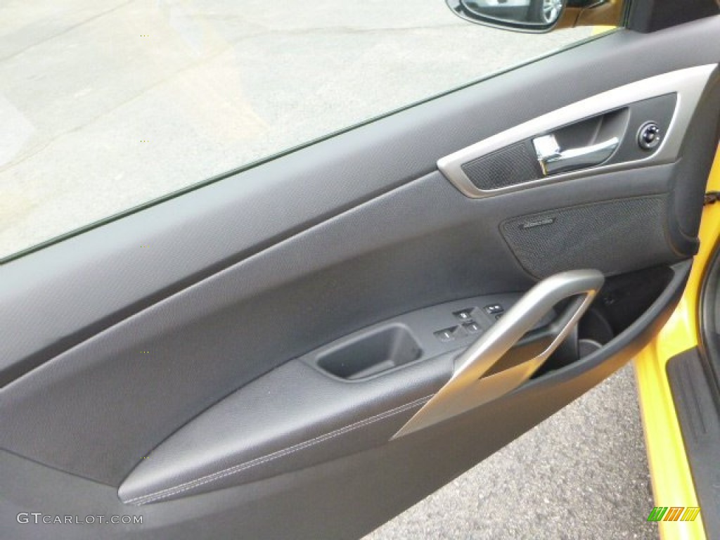 2012 Veloster  - 26.2 Yellow / Gray photo #13