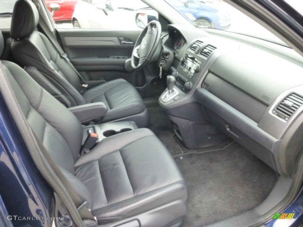 Black Interior 2009 Honda CR-V EX-L 4WD Photo #80880457