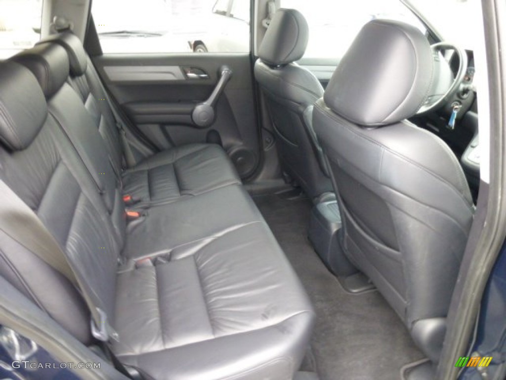 Black Interior 2009 Honda CR-V EX-L 4WD Photo #80880502