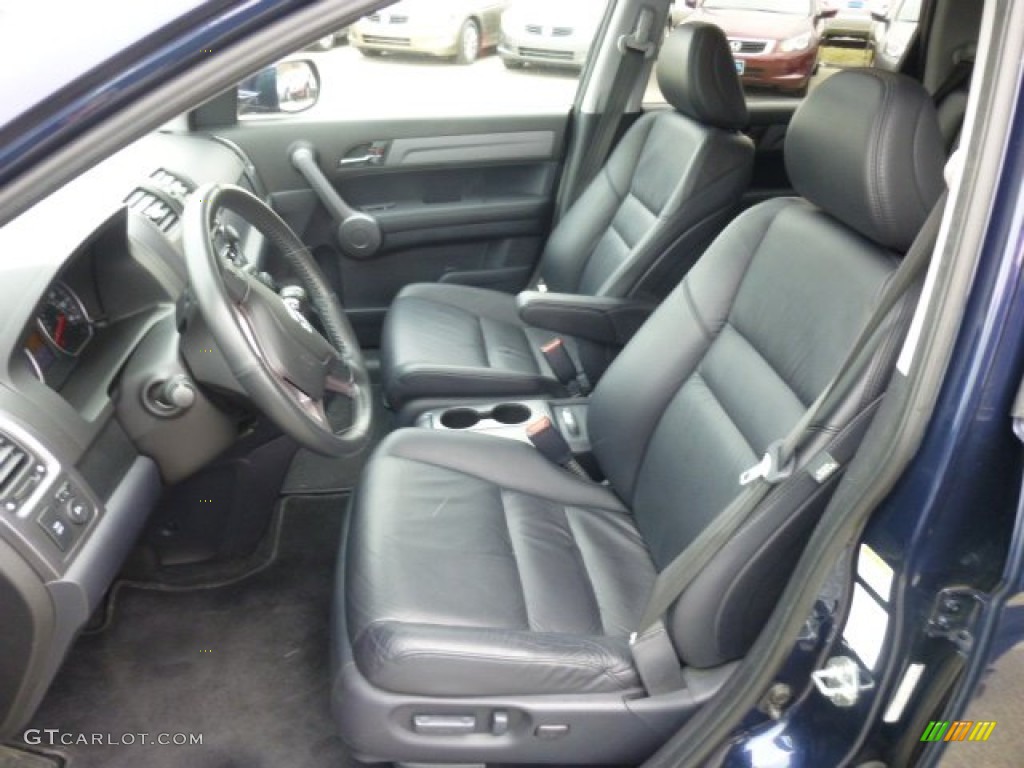 Black Interior 2009 Honda CR-V EX-L 4WD Photo #80880589