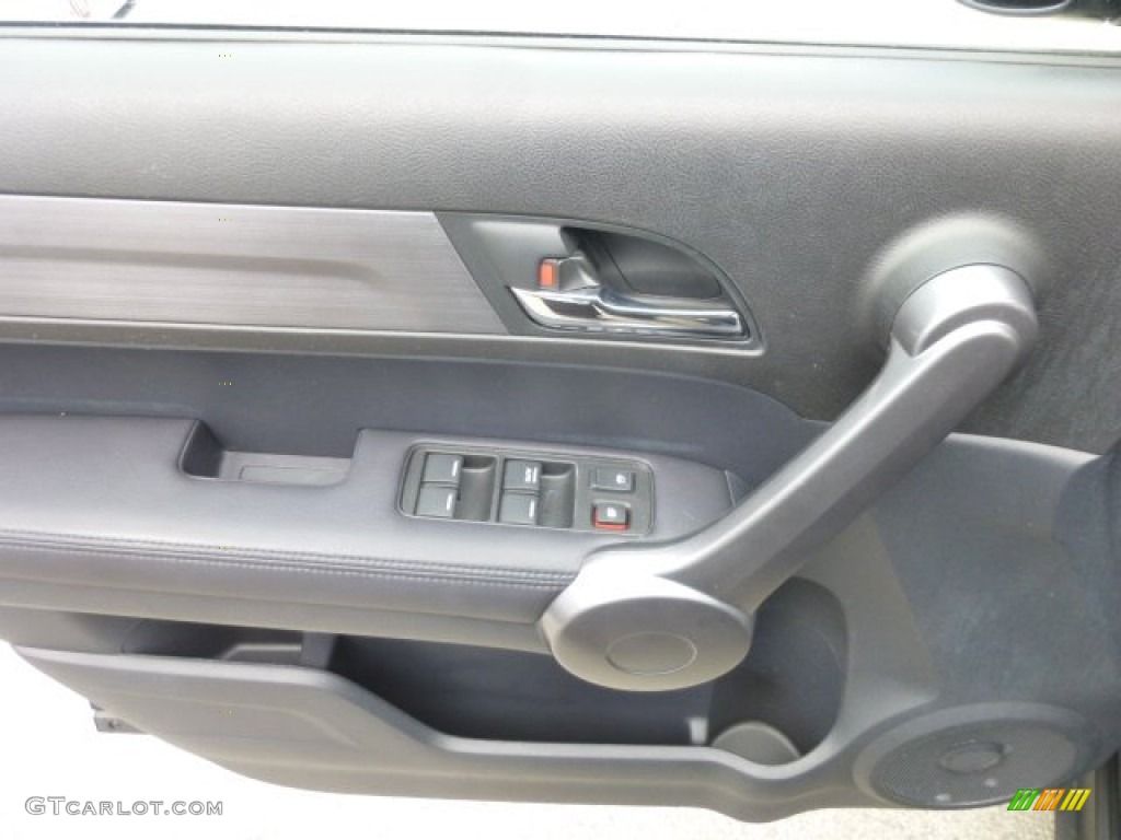 2009 Honda CR-V EX-L 4WD Black Door Panel Photo #80880639