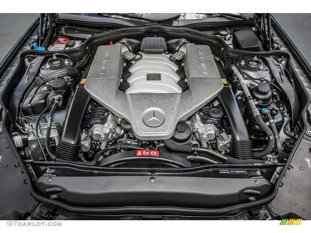 2012 Mercedes-Benz SL 63 AMG Roadster 6.3 Liter AMG DOHC 32-Valve VVT V8 Engine Photo #80880783