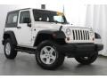 Stone White 2008 Jeep Wrangler X 4x4 Exterior