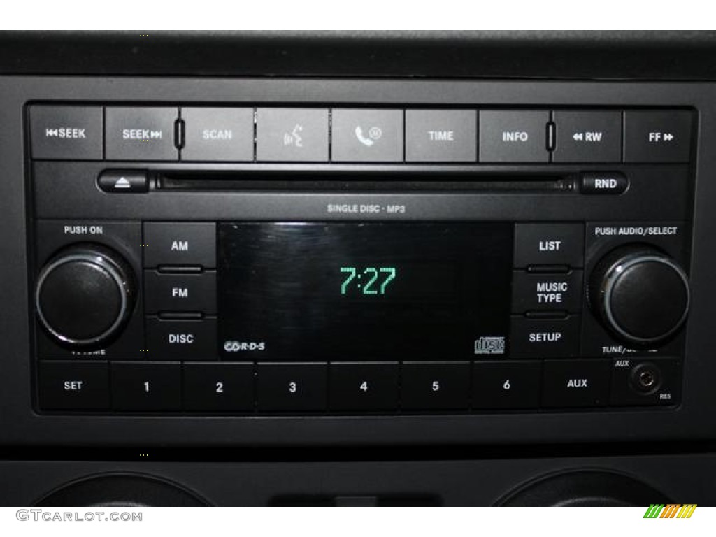 2008 Jeep Wrangler X 4x4 Audio System Photo #80881351