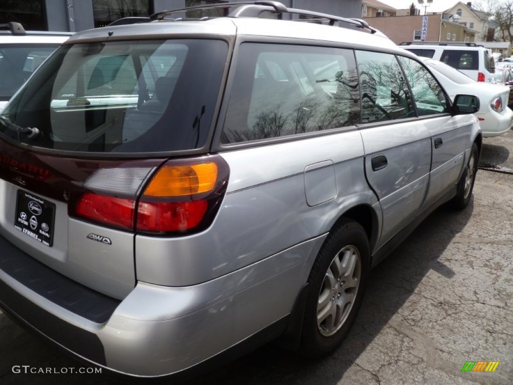 2004 Outback Wagon - Silver Stone Metallic / Gray photo #5