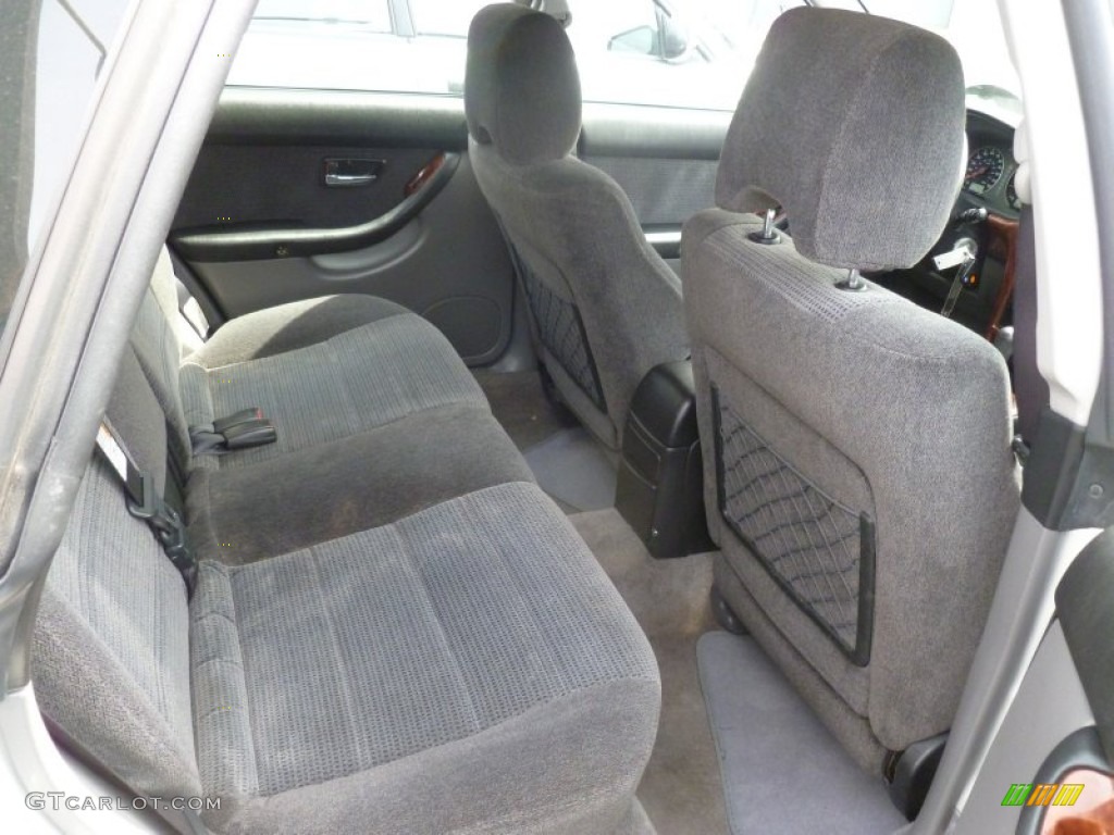 2004 Outback Wagon - Silver Stone Metallic / Gray photo #6