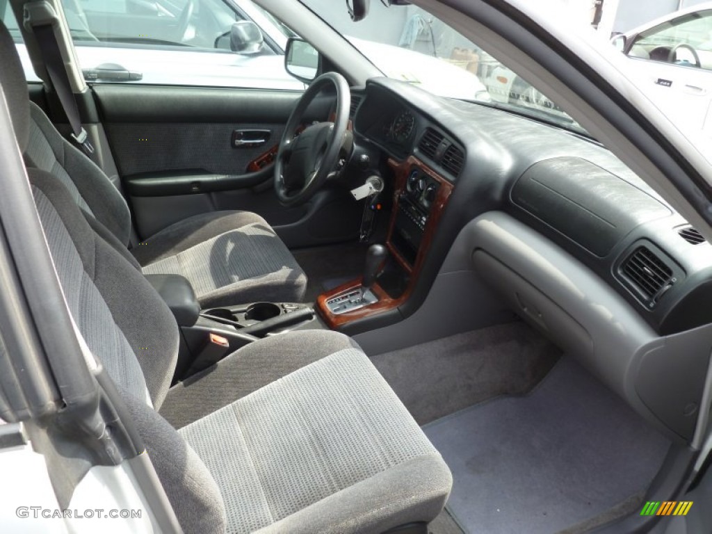 2004 Outback Wagon - Silver Stone Metallic / Gray photo #7