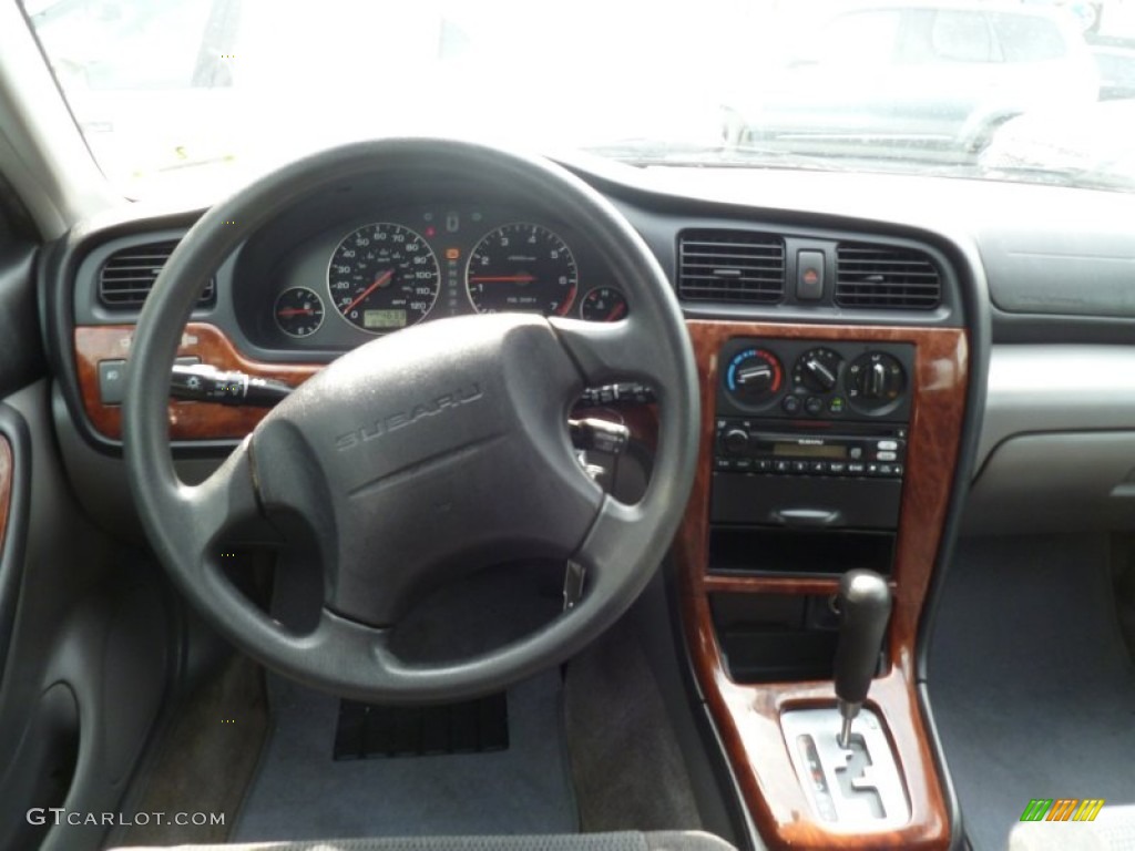 2004 Outback Wagon - Silver Stone Metallic / Gray photo #11