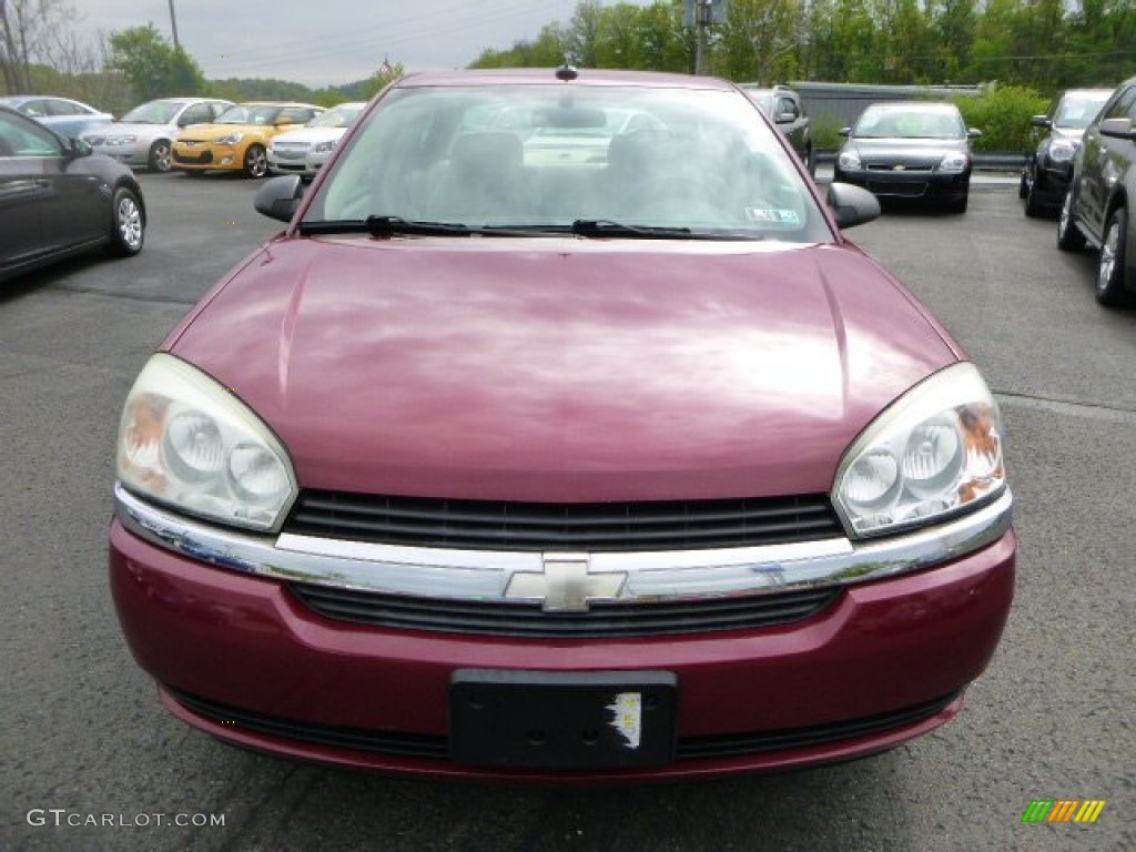 2004 Malibu LS V6 Sedan - Sport Red Metallic / Neutral photo #8