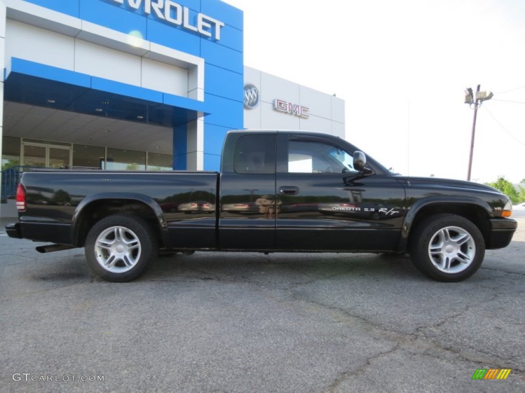 Black 2000 Dodge Dakota R/T Sport Extended Cab Exterior Photo #80882200