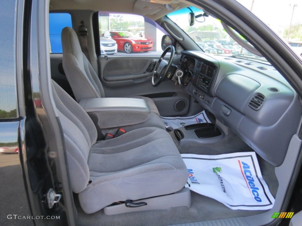 Agate Interior 2000 Dodge Dakota R/T Sport Extended Cab Photo #80882359
