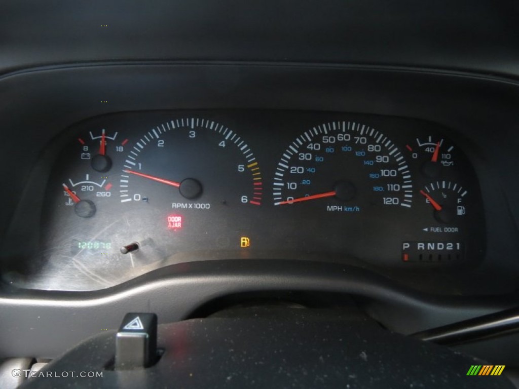 2000 Dodge Dakota R/T Sport Extended Cab Gauges Photo #80882425