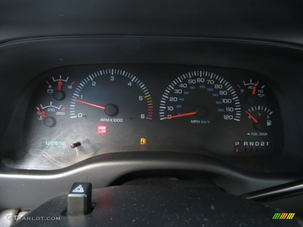 2000 Dodge Dakota R/T Sport Extended Cab Gauges Photos