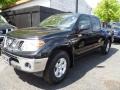 2010 Super Black Nissan Frontier SE Crew Cab 4x4  photo #3