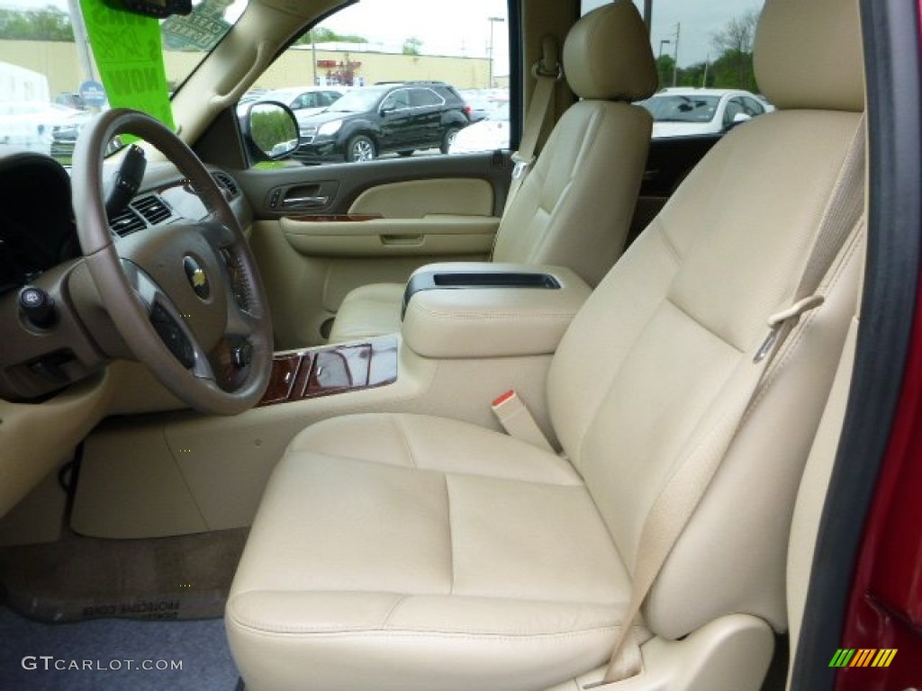 Light Cashmere Interior 2009 Chevrolet Tahoe LTZ 4x4 Photo #80882851