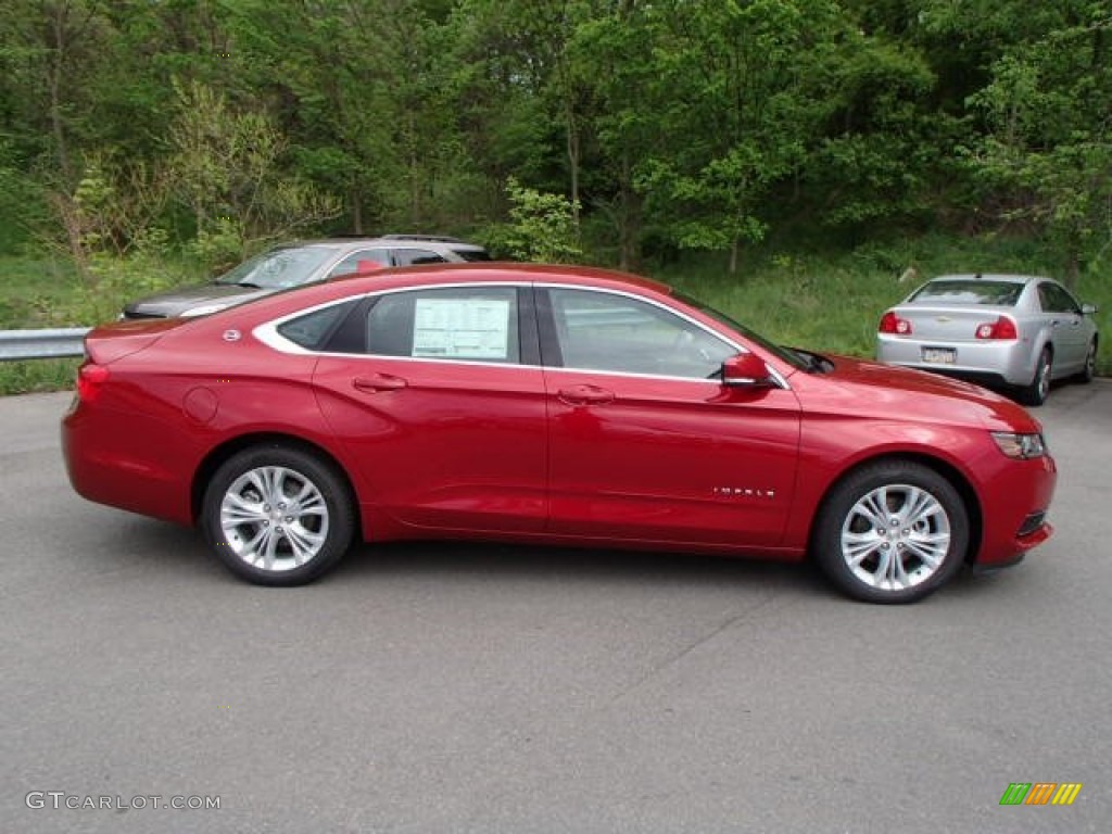 Crystal Red Tintcoat 2014 Chevrolet Impala LT Exterior Photo #80884518