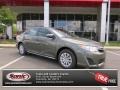 2013 Cypress Green Metallic Toyota Camry LE  photo #1