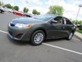 2013 Cypress Green Metallic Toyota Camry LE  photo #3