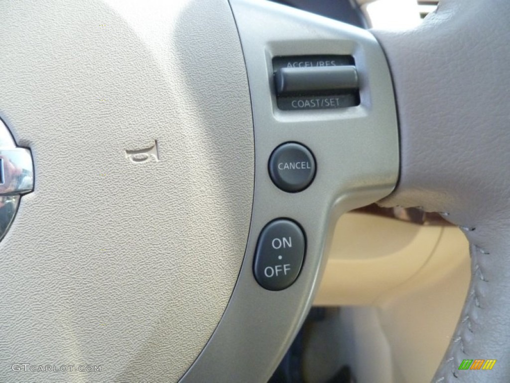2010 Sentra 2.0 SL - Super Black / Beige photo #17