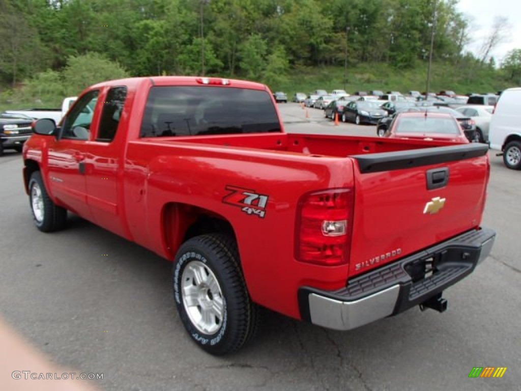 2013 Silverado 1500 LT Extended Cab 4x4 - Victory Red / Ebony photo #6