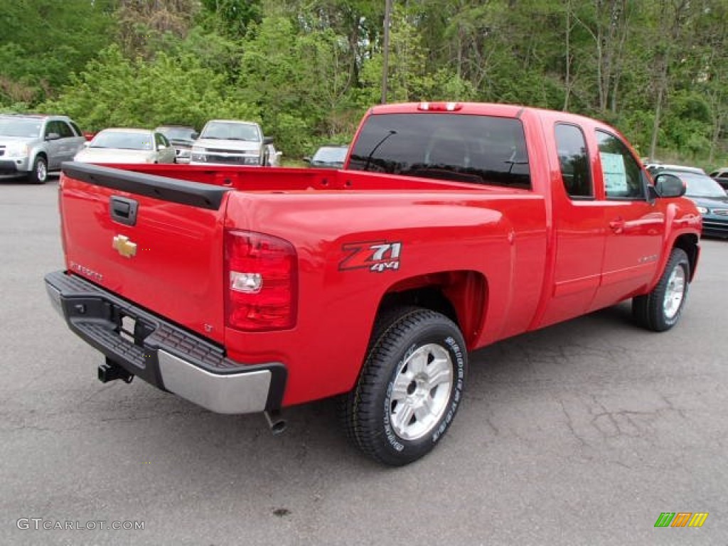 2013 Silverado 1500 LT Extended Cab 4x4 - Victory Red / Ebony photo #8