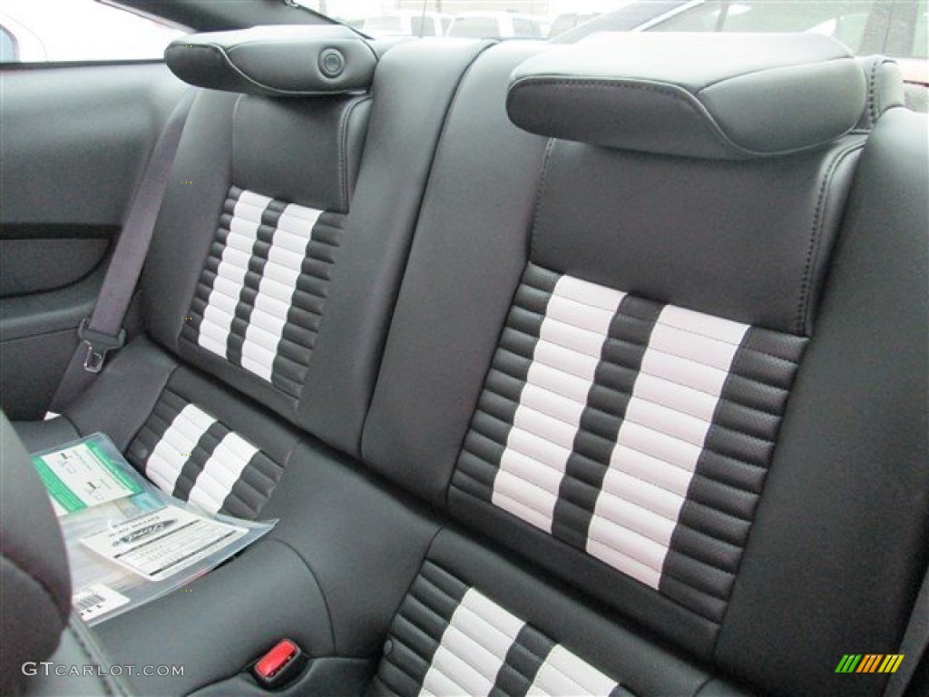 2011 Ford Mustang Shelby GT500 SVT Performance Package Coupe Rear Seat Photos