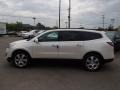 2013 White Diamond Tricoat Chevrolet Traverse LTZ AWD  photo #5