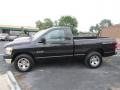 2008 Brilliant Black Crystal Pearl Dodge Ram 1500 SXT Regular Cab  photo #6