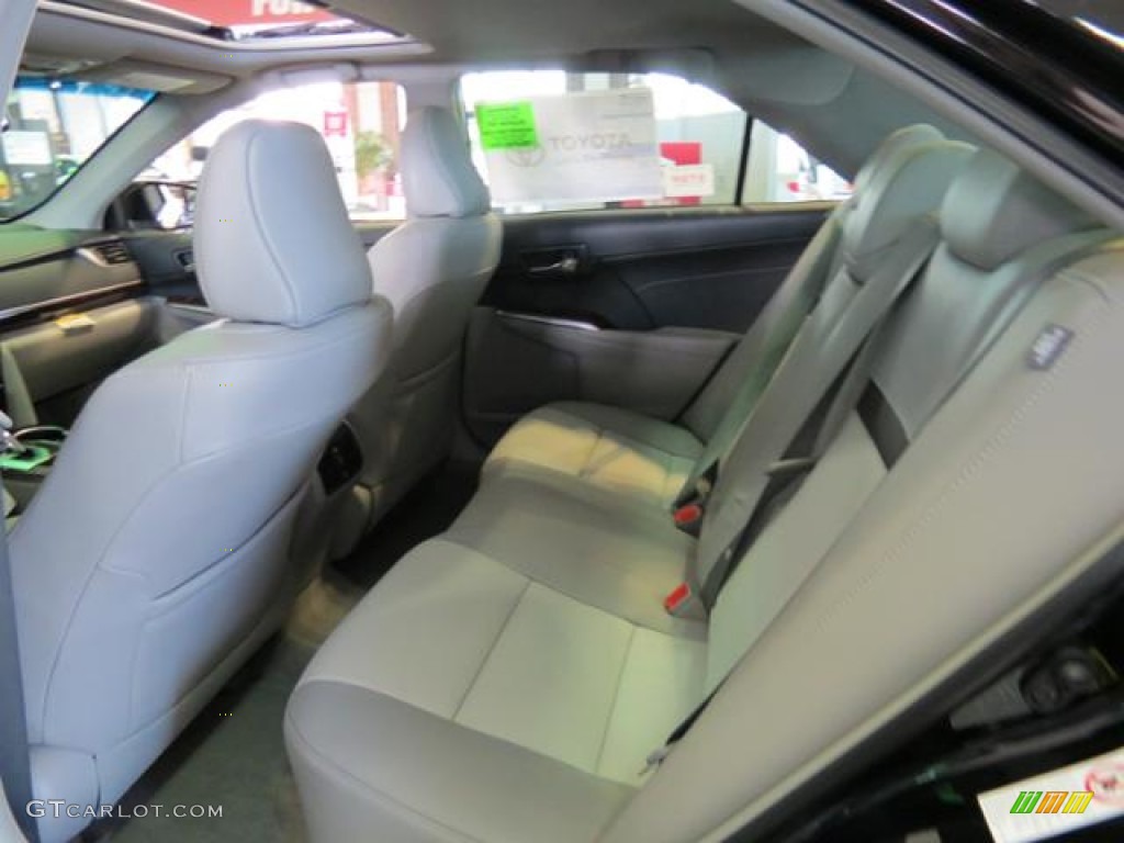 2013 Camry XLE - Attitude Black Metallic / Ash photo #6