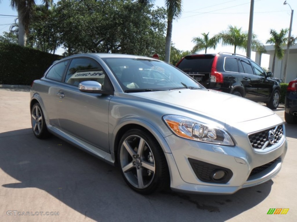 Electric Silver Metallic 2013 Volvo C30 T5 R-Design Exterior Photo #80887444