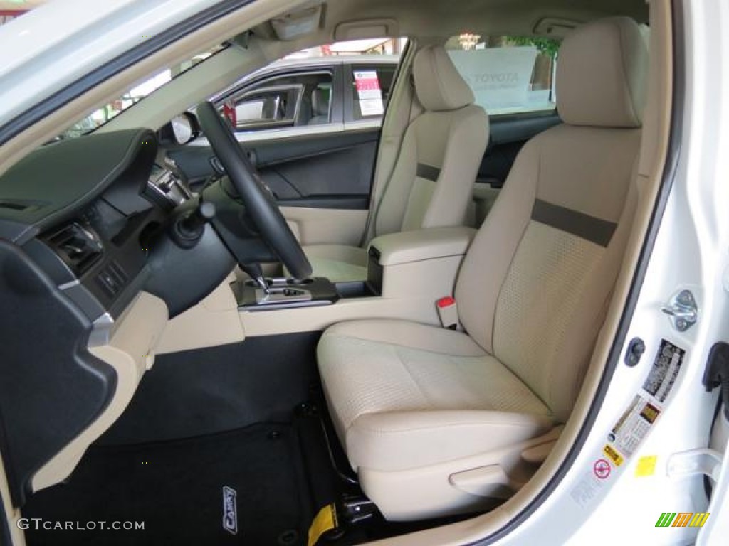 Ivory Interior 2013 Toyota Camry LE Photo #80888126