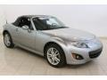 2010 Liquid Silver Metallic Mazda MX-5 Miata Sport Roadster  photo #2