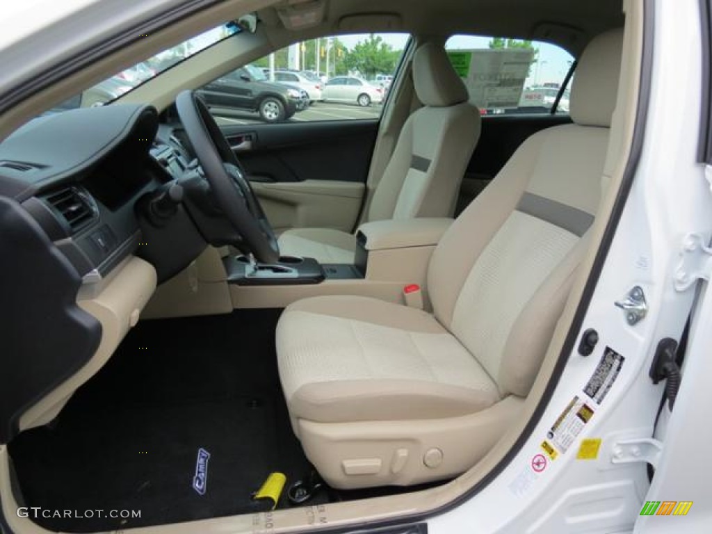 Ivory Interior 2013 Toyota Camry LE Photo #80888498