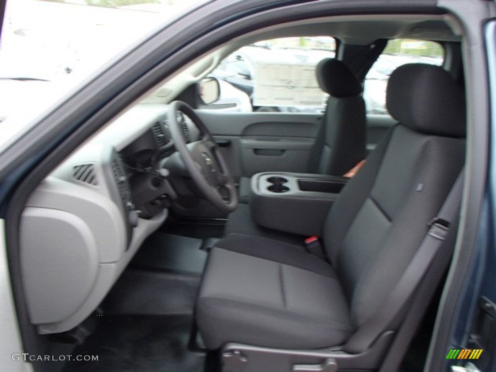 2013 Silverado 1500 Work Truck Extended Cab - Blue Granite Metallic / Dark Titanium photo #11