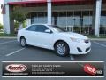 2013 Super White Toyota Camry LE  photo #1