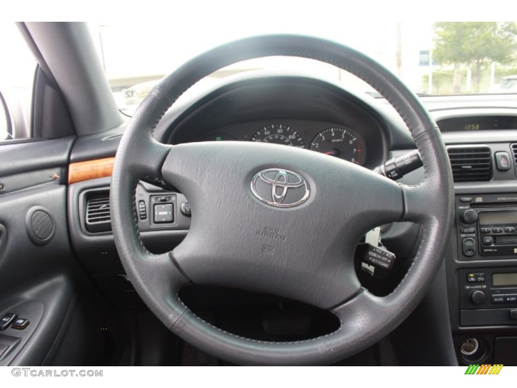 2002 Toyota Solara SLE V6 Coupe Steering Wheel Photos