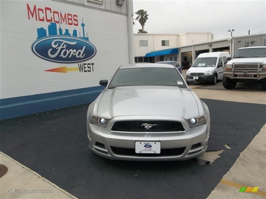 2014 Mustang V6 Coupe - Ingot Silver / Charcoal Black photo #1