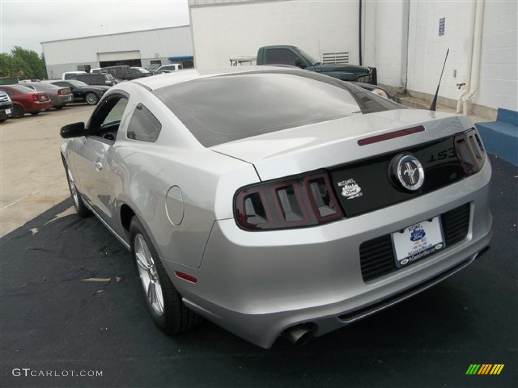 2014 Mustang V6 Coupe - Ingot Silver / Charcoal Black photo #5
