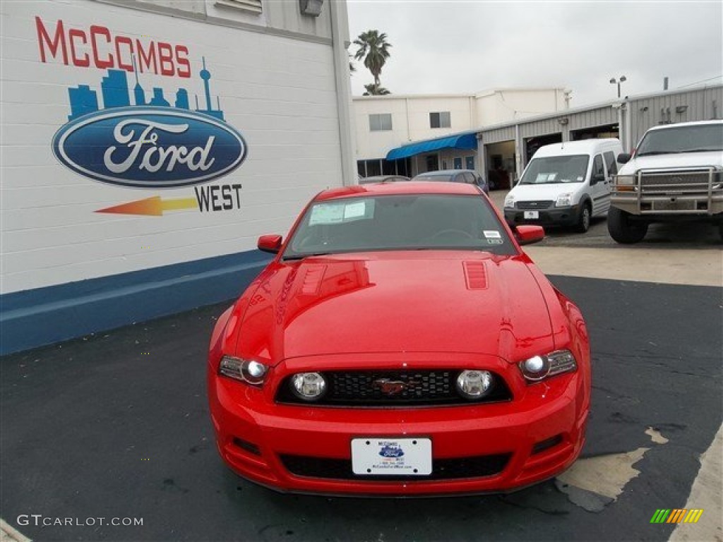2014 Mustang GT Coupe - Race Red / Charcoal Black photo #1